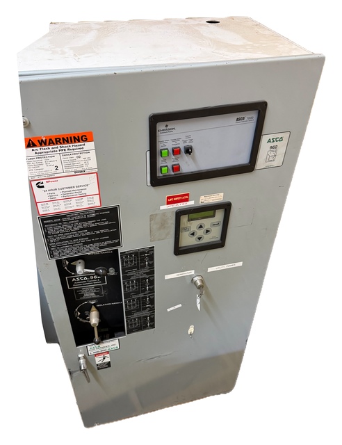 150 Amp. ASCO #962, Automatic Transfer & Bypass-Isolation Switch, 480 Volt, 3-pole, NEMA 1 enclosure, 3PH