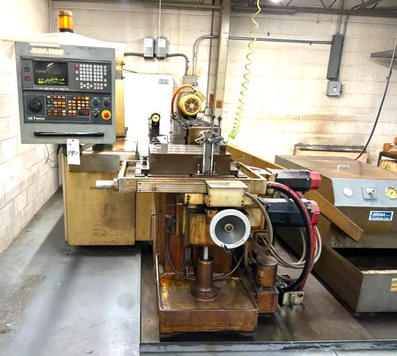 3/4" x 36" Eldorado #Mega-K75, 3-Axis CNC Knee Type Gun Drill, 17" X, 10" Y, 25" x 28" table, 3 HP spindle