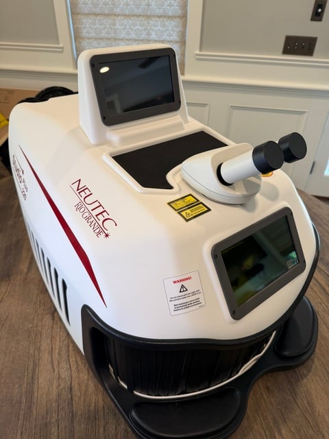 Neutec #PulsePoint-Studio-Plus-220, Jewelry Laser Welder, Leica 10X microscope, 115/230 Volt, 2025