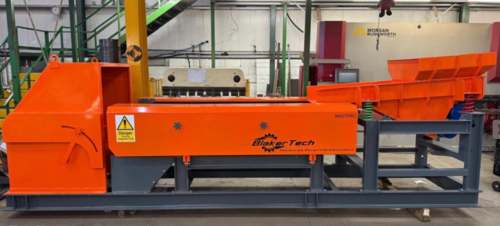 Blaker-Tech #ECS-49, Eddy Current Separator, 49" working width, high-energy rotor, neodymium magnets