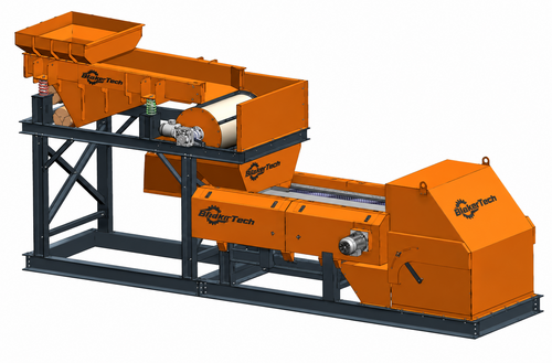 Blaker-Tech #ECS-29, Eddy Current Separator, 29" working width, high-energy rotor, neodymium magnets