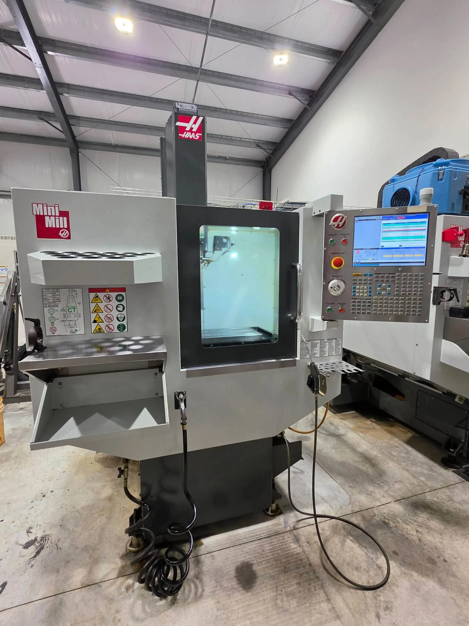 Haas #Mini-Mill, CNC Vertical Machining Center, 16" X, 12" Y, 10" Z, 28.75" x 12" table, 7.5 HP, 6000 RPM, 10