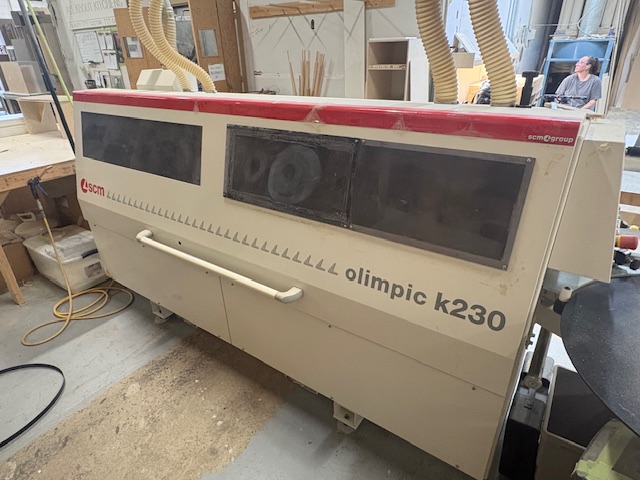 SCM #Olimpic-K230, Edgebander w/Pre-Mill, 0.3"-1.96" panel thickness, 1/8" edge capacity, 29.5 FPM, Orion One