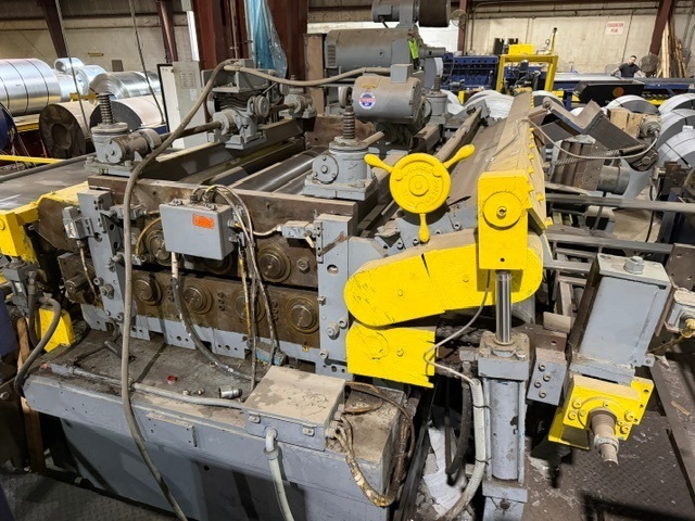 60" x .25" Cincinnati-McKay, Cut-To-Length line Line, 40,000 lb., 20" ID, 72" outside dimension, LR