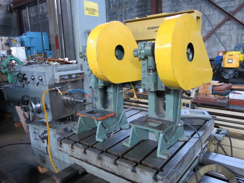 5 Ton, Alva Allen #BT-5, Punch press, 1-1/4" stroke, 6-3/4" x10" bed, mechanical clutch (2 available)
