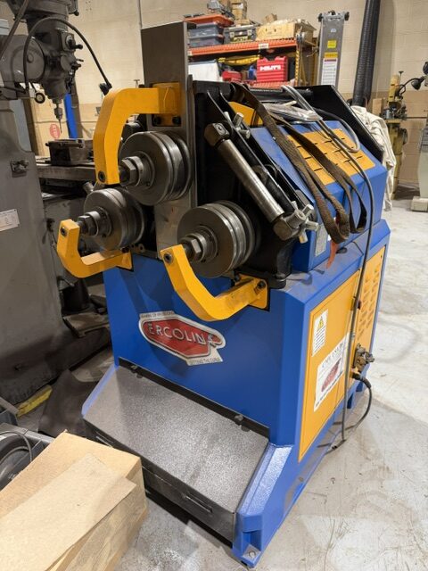 2-1/2" x 2-1/2" x 3/8" Ercolina #CE60H3, Angle Rolls, 9 RPM, 2.5 HP, 2022