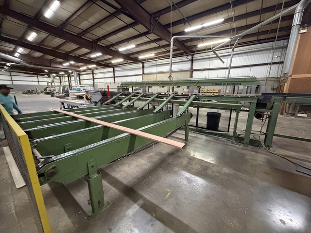 Weinig, outfeed transfer for moulder