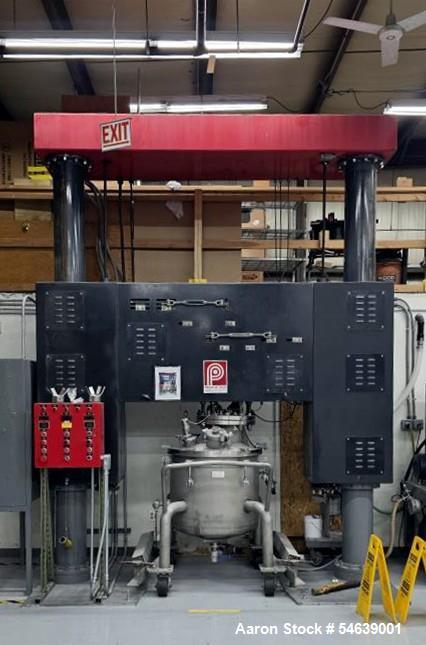 Premier Mill #ESD/V-10/5, Media Mill, Stainless Steel, 10 liter grinding chamber, 10 HP drive, 5 HP pump, 208