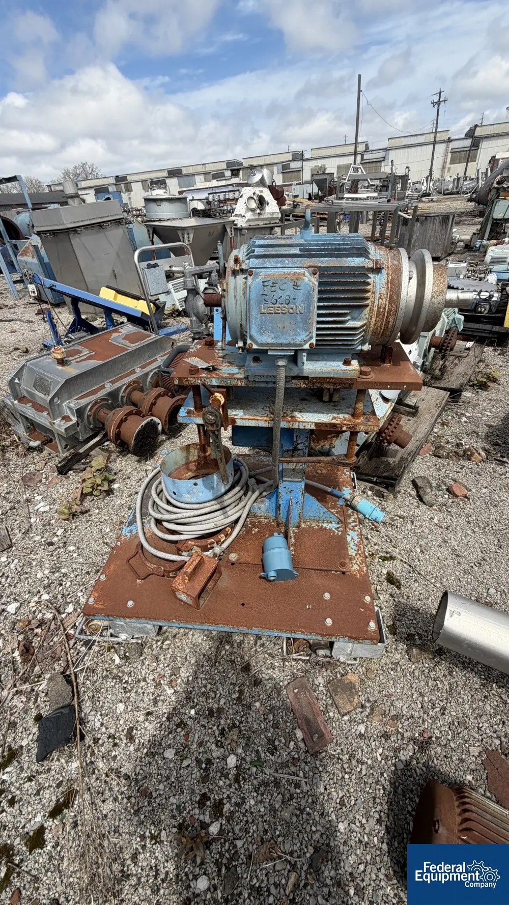 Gala #SPAC7, underwater pelletizer cutter head, w/ motor, AS IS