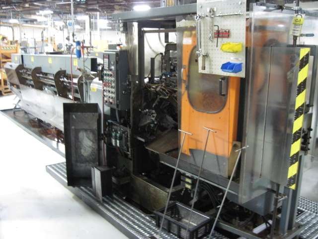2" Modern #2LD, tube & bar cut off machine, 1/4"-2-1/8" outside dimension capacity, 16' automatic long bar
