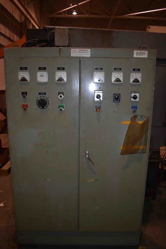 93 KVA, 1500 RPM, Kato #50EH94, brushless synchronous AC alternator, 240/416Y Volts, 3 phase, 130 Amps, w/