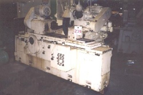 14" x 36" Landis #3R, plain cylindrical grinder, 24" x 4" x 12" wheel, 72-300 RPM work speeds, 2-240 IPM