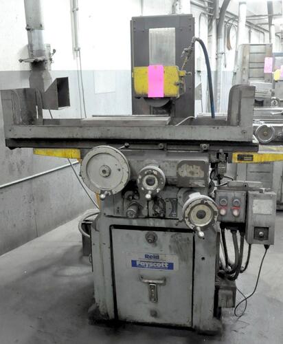 6" x 18" Reid Fayscott #HYD, surface grinder, 6" x 18" magnetic chuck, wet or dry grinding, coolant tank &
