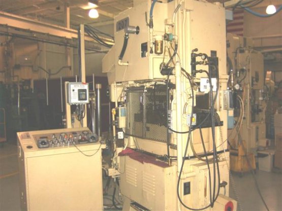 30 Ton, Minster #Hummingbird, high speed press, 1.26" stroke, 21" Shut Height, 1" adjustment, 31" x 20" bed