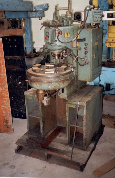 6 Ton, Denison #DE6C09D64A59A46A80, hydraulic press, 8" stroke, 12" open height, 12" throat, 16" x 11" bed