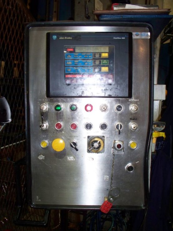 2000 Ton, Jinan #S4-2000-240-96, straight side transfer press, 30" stroke, 240" x 96" bed, 8-24 SPM, 86"
