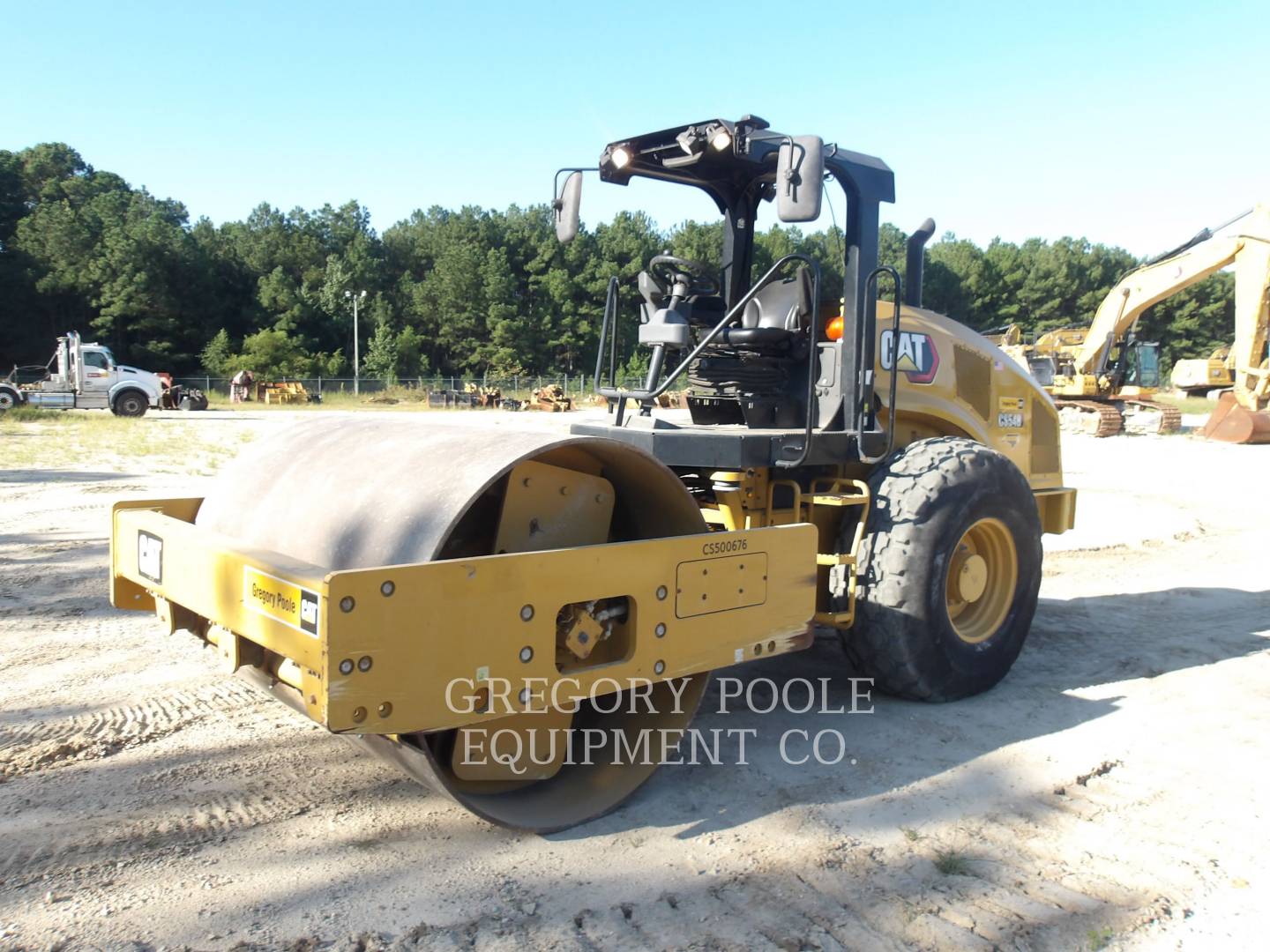 Image for Caterpillar CS54B, Vibratory Single Drum Smooth, 2588 hours, S/N: CS500676, 2019