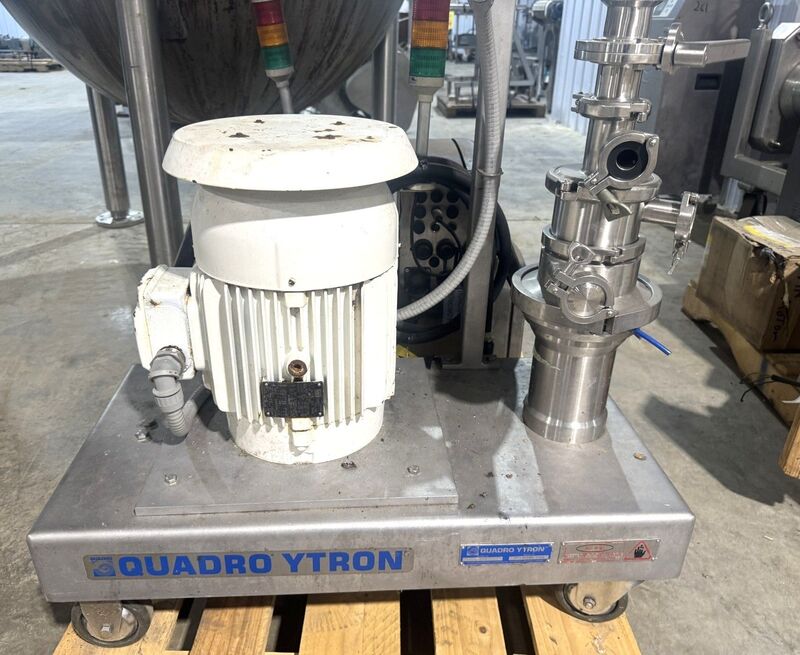 Quadro #ZC-1, Ytron inline blender / emulsifier / powder disperser, 2400 GPH liquid, 3600 lb./hr. powder