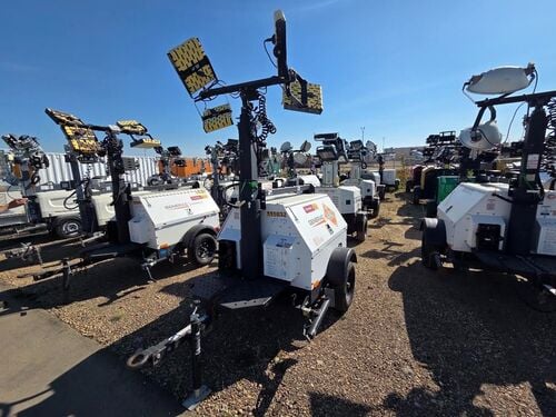 Generac #MLT4060MVCAN, 6 KW light tower, LED, 13886 hours