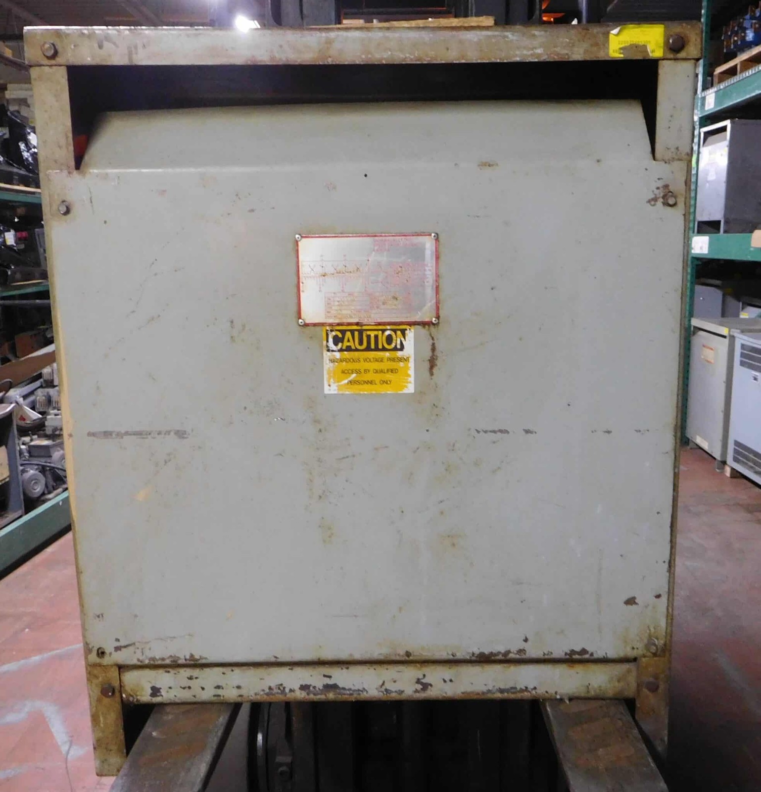 75 KVA 230/460 Primary, 230Y/133 Secondary, General Electric #36A360700CA009, Transformer, 3PH, Type IT 75-21