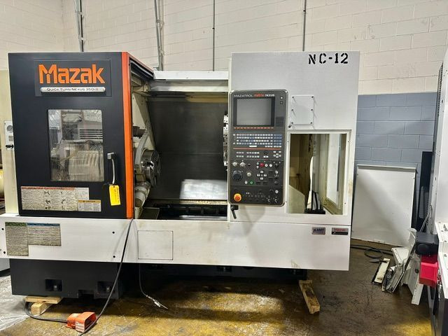 Mazak #Nexus-350-II, CNC turning center, 2-Axis, Mazatrol Matrix CNC Control, 26.7" swing, 15" chuck, 4" bar