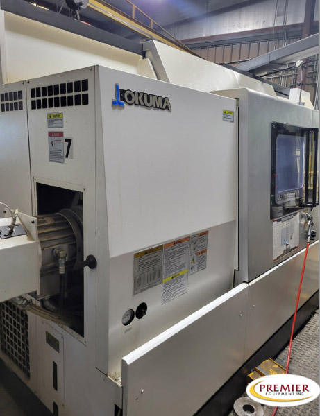 Okuma #LB-4000EX-II-MYx1500, multi-axis CNC lathe, OSP CNC Control, 26.3" swing, 3.1" bar, 2023