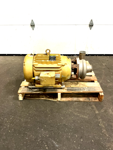 Ampco #3x2-1/2DCH2, centrifugal pump, 20 HP, 3520 RPM, 230/460 V., 7" impeller diameter