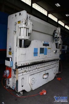 90 Ton, Cincinnati #Autoform-90AFx8, hydraulic press brake, 10' overall, 102" between housing, 1993, #66523