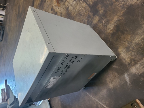 75 KVA 460 Primary, 230/130 Secondary, General Electric #9T23B4007G23, Drive Isolation Transformer, aluminum