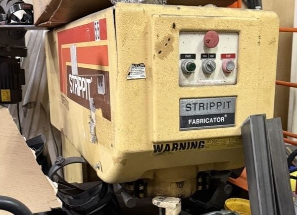 30 Ton, Strippit #Super-30/30, single stage fabricator punch press, 1/4" mild steel capacity, 460 V.