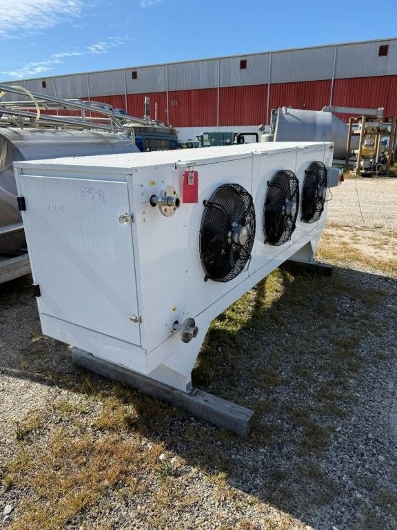 363 psig, ASCO #4065200-V-3X480-60HZ, Stainless Steel CO2 Vaporizer, 500 kg/hr., 43.58 liter, 2018