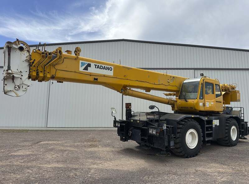 Tadano #GR-500-1-00101, rough terrain crane, 9 ton, 38' lift, Cummins 4B3.9 diesel engine, 1488 hours, 2009