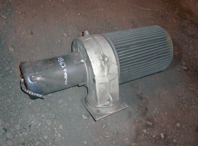 AC Blower, 1 HP Baldor motor, 3450 RPM, 230/460 V.