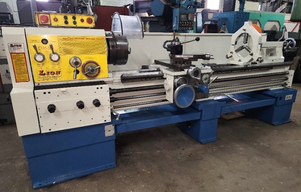 LION (EUROPEAN) 20" X 80" LATHE WITH CLUTCHES