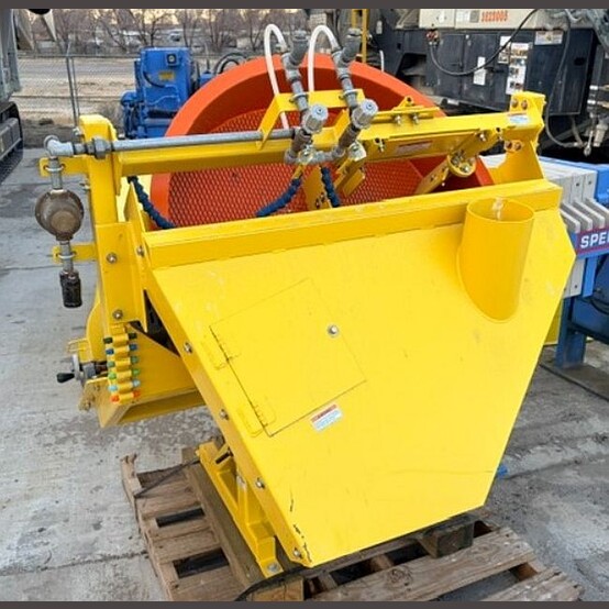 Mars Mineral #P-30, Lab Scale Disc Pelletizer, 36" diameter x 8" deep, 19 cu.ft./hr., spray system, 1 HP