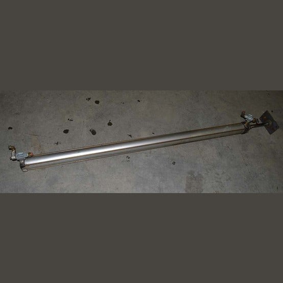 3" Bore, Air Cylinder, 1" outside dimension ram, 60" stroke, bolt-on mounting plate, (6 available)