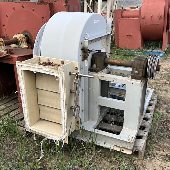 3260 cfm, MK Plastics #DHK-NW-1825, Centrifugal Blower, FRP, 18.25" diameter x 5" width wheel, 18" inlet