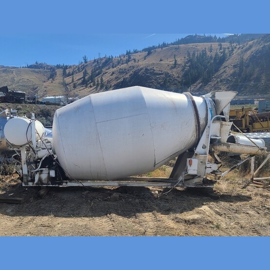 Clayton, Truck-Mount Concrete Mixer, 271" L x 89" width x 105" H
