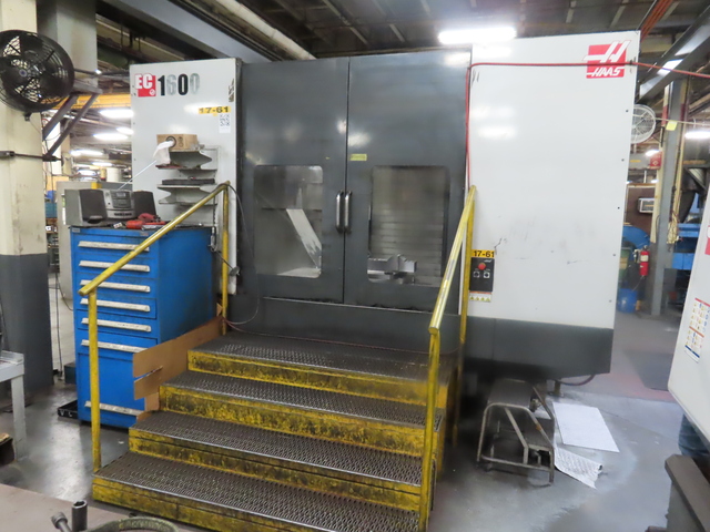 Haas #EC-1600, CNC horizontal machining center, 30 automatic tool changer, 64" X, 40" Y, 32" Z, 6,000 RPM