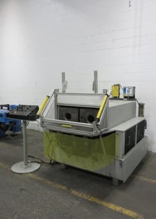 3" Eagle #IO/IO, tube end former & sizer, double head configuration, expanding & reducing