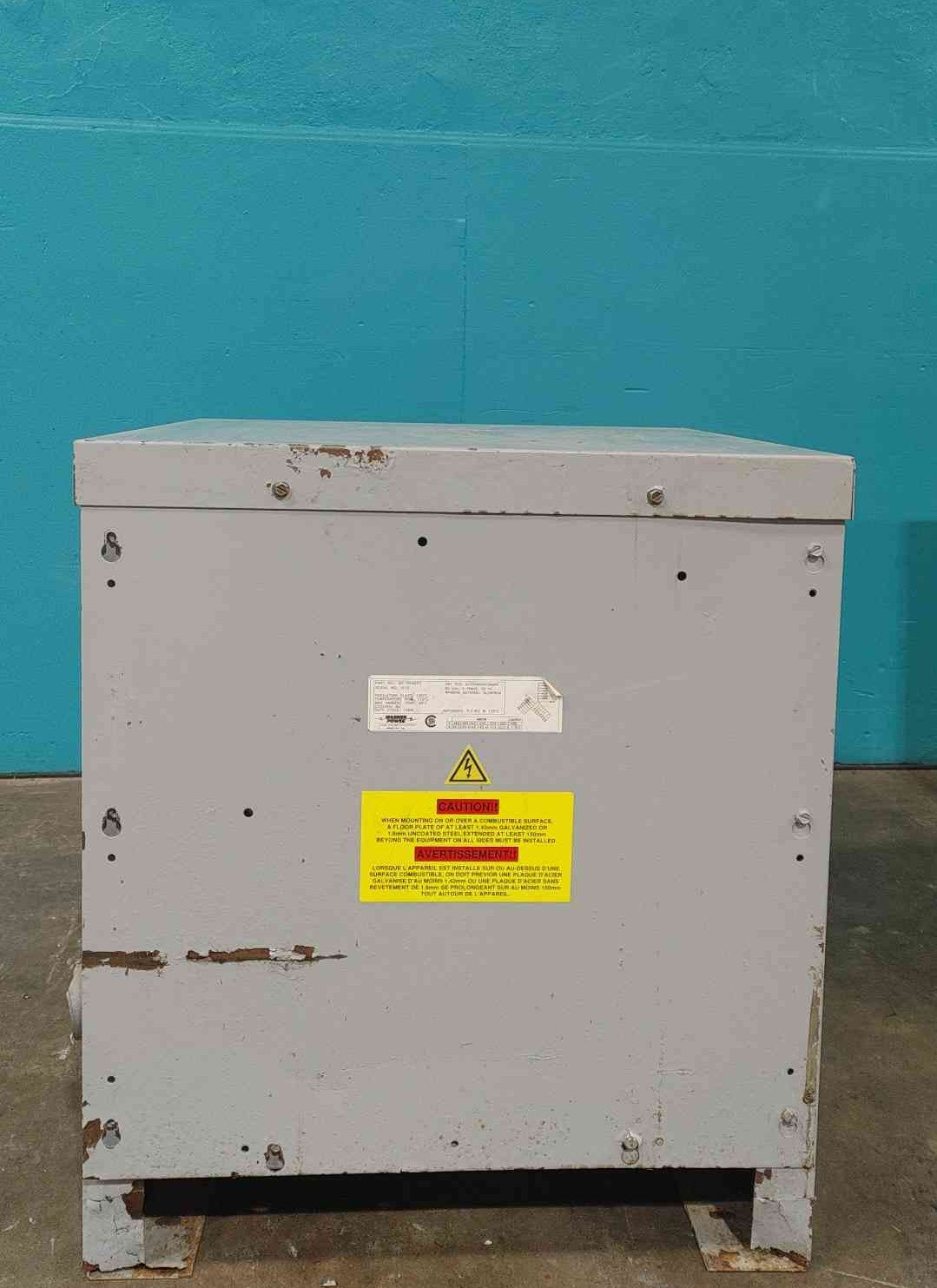 80 KVA 480/240/208 Primary, 400 Secondary, Warner & Swasey Power, Autotransformer, 3 Phase