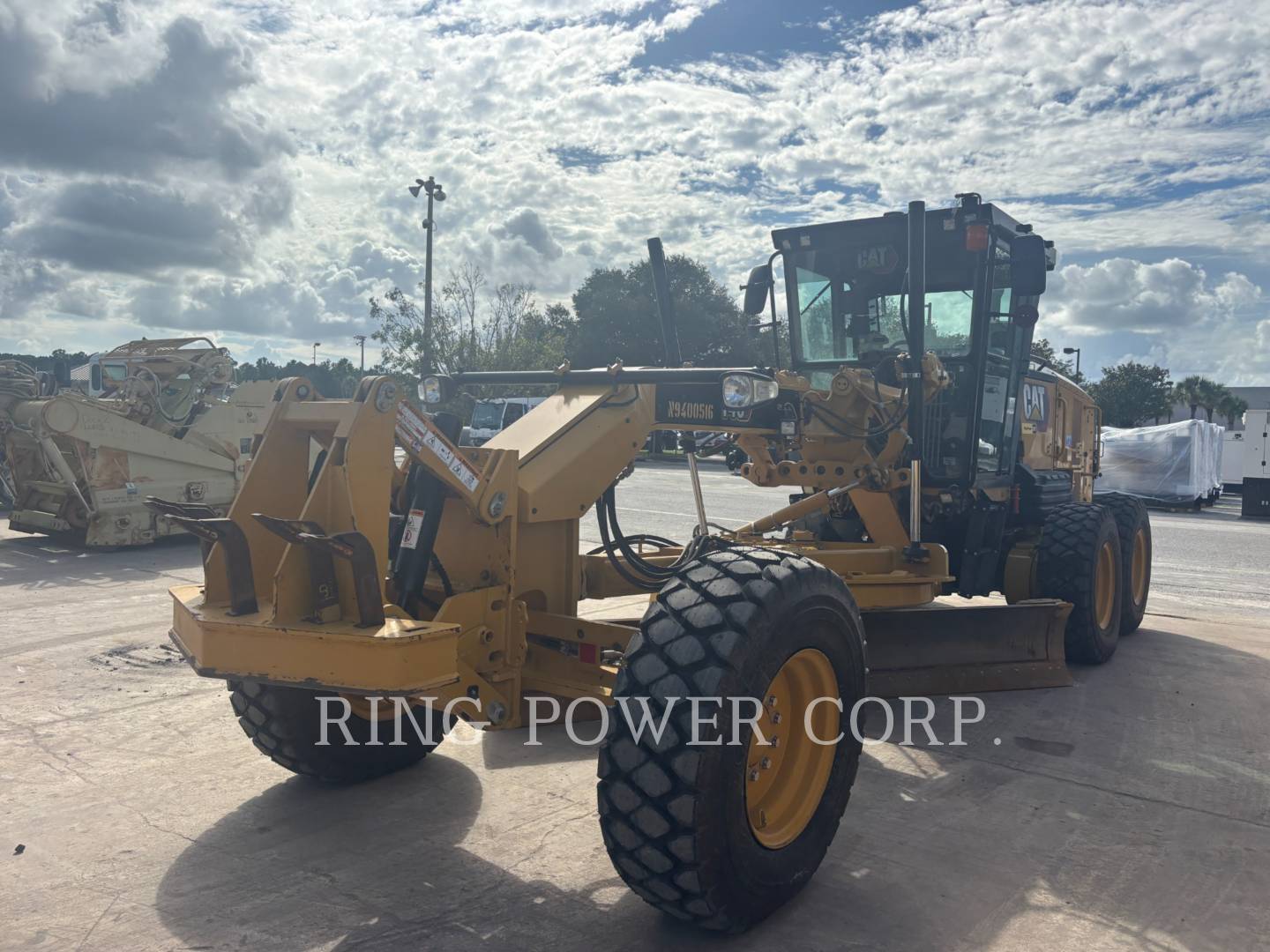 Caterpillar 140LVR Carbon Steel, Motor Grader, 4711 hours, S/N: N9400516, 2021