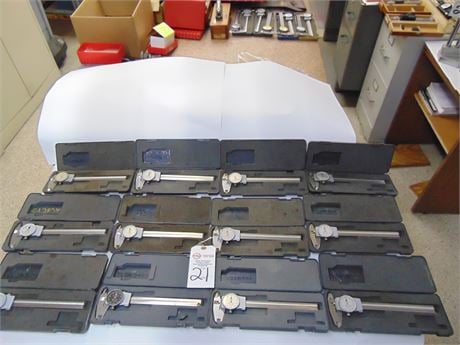 Brown & Sharpe, dial calipers, mixed lot