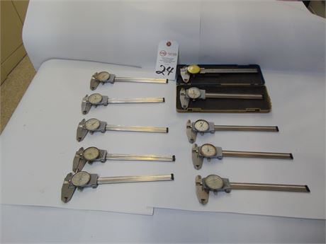 Brown & Sharpe, calipers, mixed lot