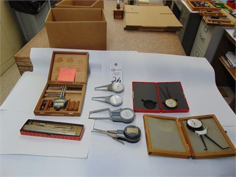 Fowler, SPI & Mitutoyo, inside inspection gauges, mixed lot
