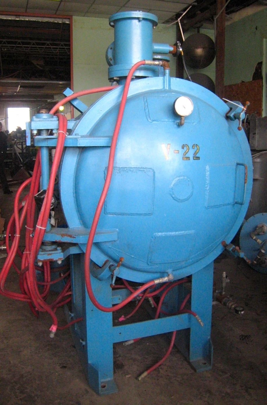 20" width x 24" D, Abar Ipsin, 1000°C 1832 °F) Vacuum Furnace with Controls, Quench System & transformer, 4