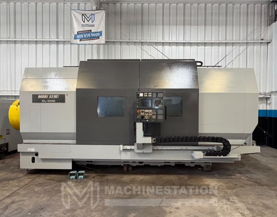 Mori Seiki #SL-600C/2000, CNC turning center, 39.1" swing, 24" chuck, 10.8" bore, 35.4" diameter, 78.7"
