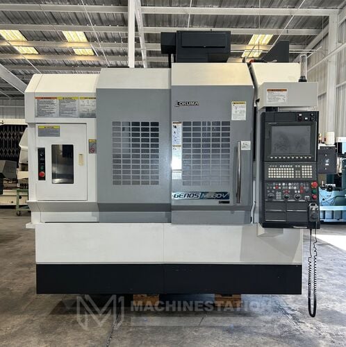 Okuma #Genos-M560-V, CNC vertical machining center, 32 automatic tool changer, 41.3" X, 22" Y, 18.1" Z, 15000