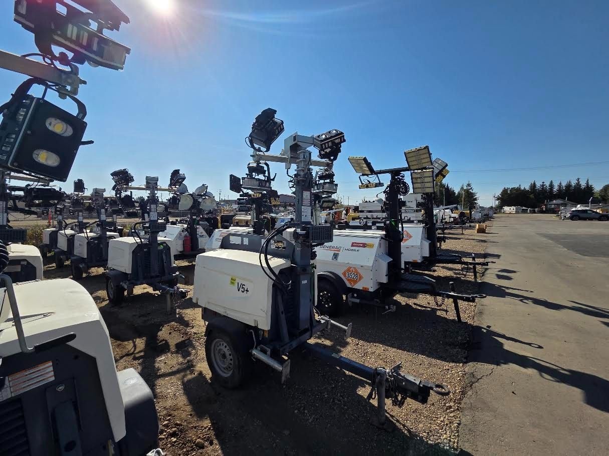 Atlas Copco #HiLight-V5, light tower, 3 KW, LED, Kubota engine, electric mast, 2020