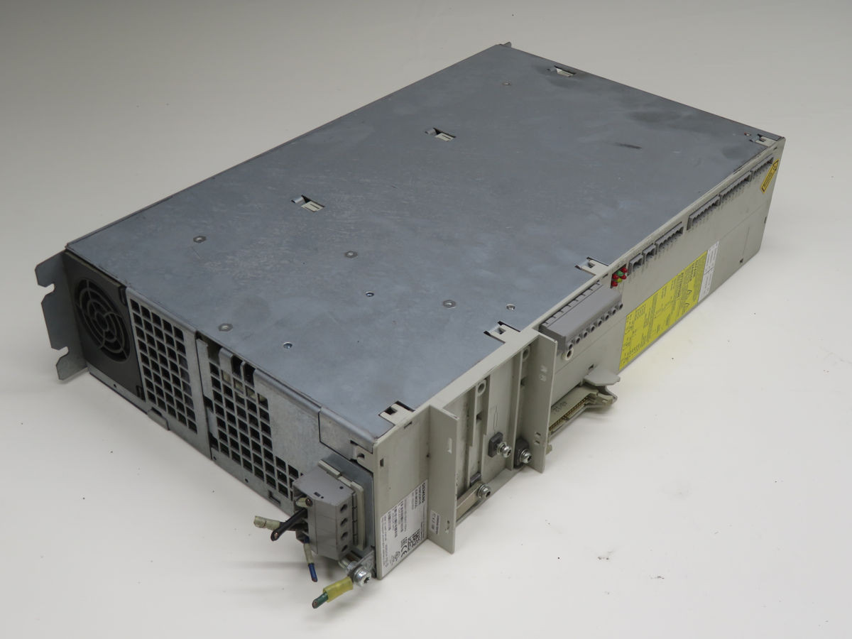 16/21 KW Siemens #6SN1145-1BA01-0BA2, Simodrive Regen Module, Internal Cooling, Mains Contactor
